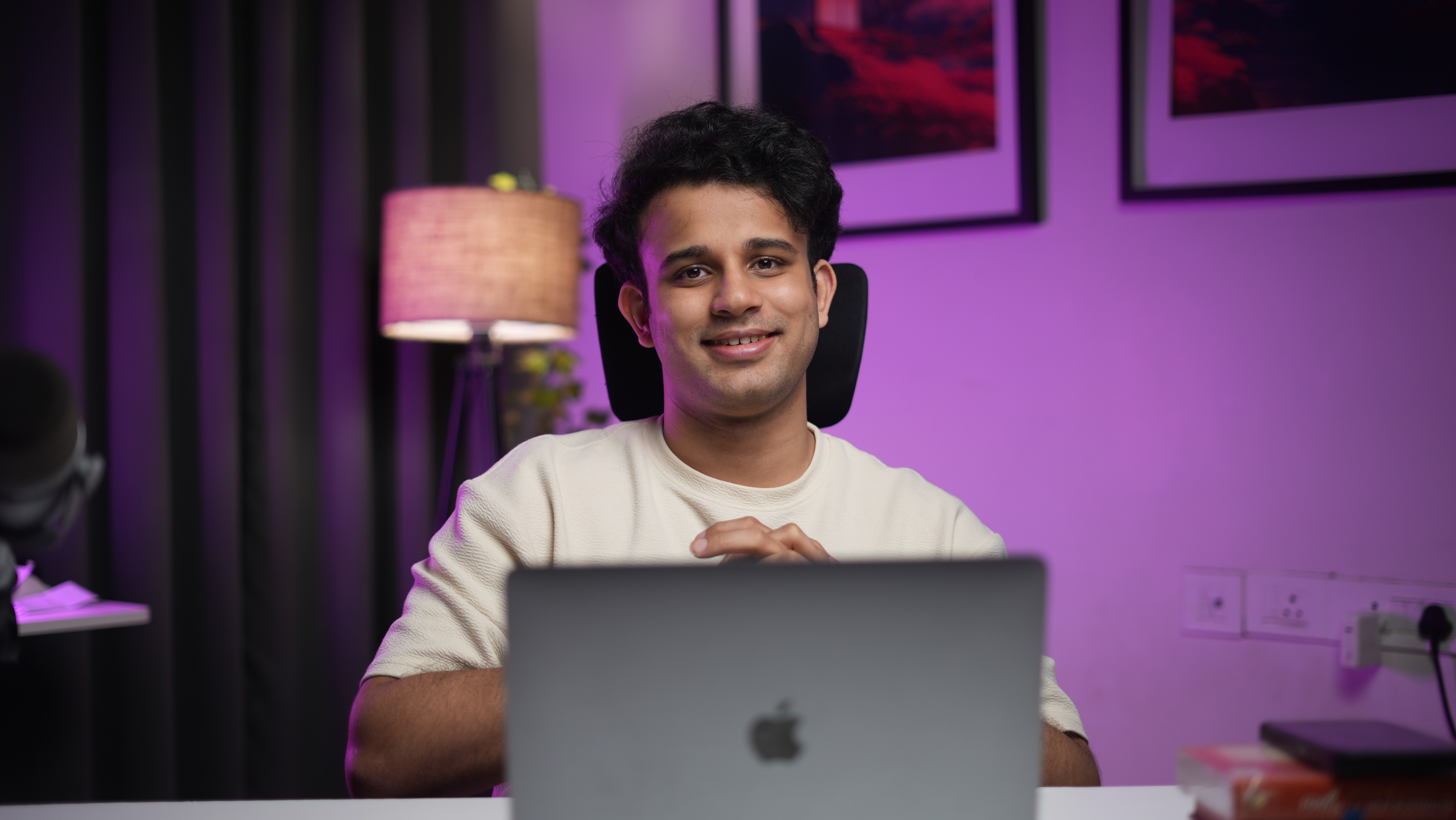 Rahul Yadav in the RFT trading studio